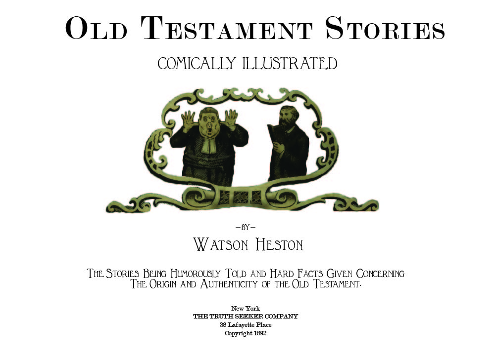 Old Testament Comically Illustrated